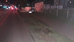 В Ставрополе машина пьяного таксиста врезалась в дорожный знак
