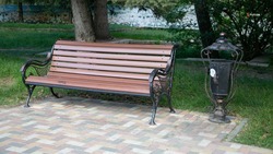 Центральный парк благоустроили в селе Степновского округа
